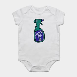 Wilbur soot - your new boyfriend spray bottle Baby Bodysuit